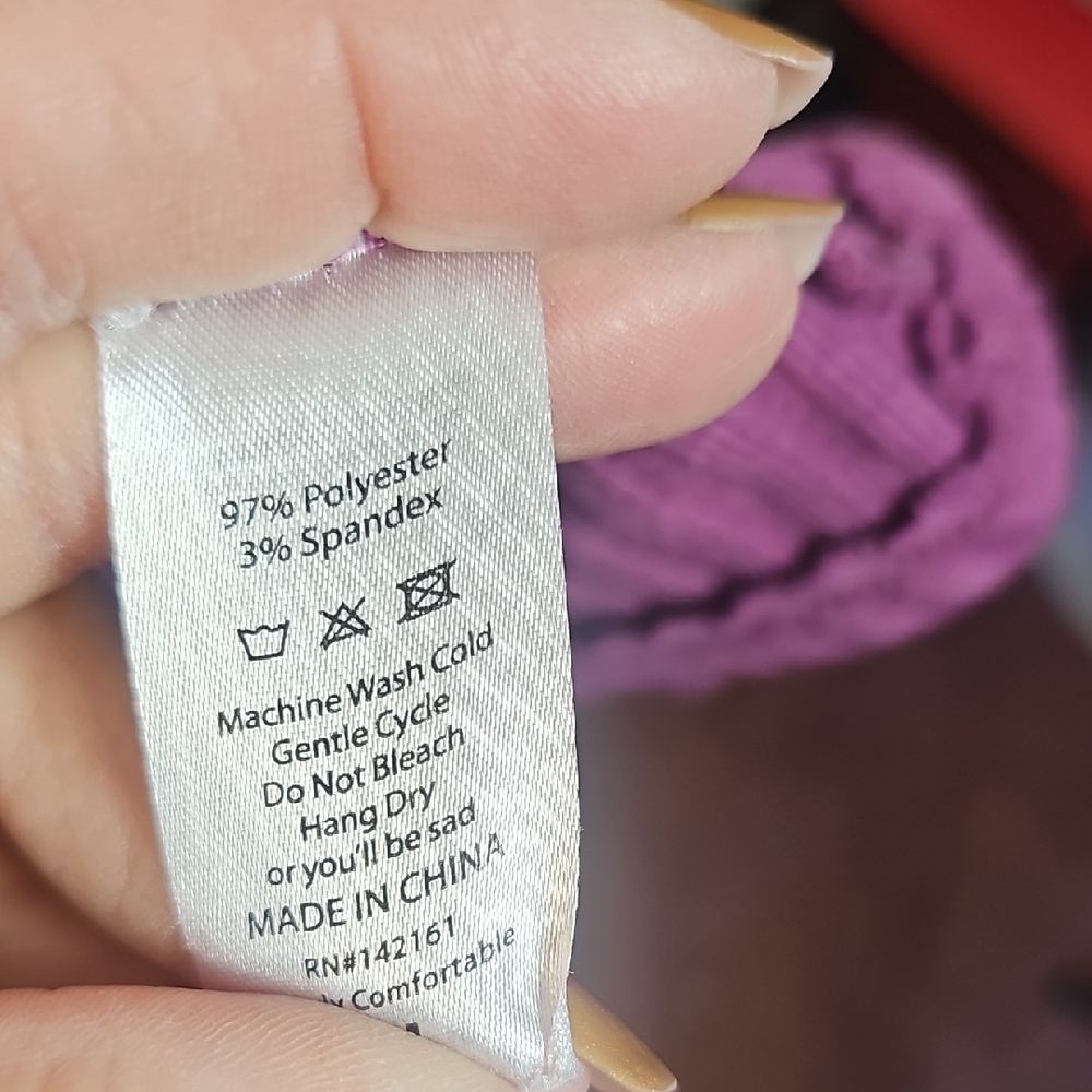 LuLaRoe Purple Ribbed Open Cardigan - Picture 5 of 11